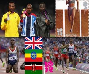 puzzel Atletiek-Mannen 5.000m Londen 2012