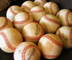 puzzel Ballen baseball