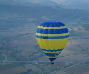 puzzel Ballon vliegen