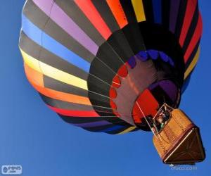 puzzel Ballon vliegen