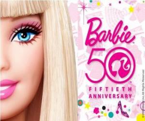 puzzel Barbie 50th Anniversary