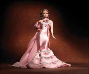 puzzel Barbie fancy dress voor partij