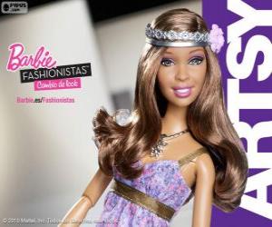 puzzel Barbie Fashionista Artsy