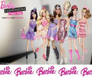 puzzel Barbie FASHIONISTAS