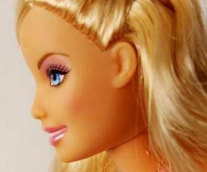 puzzel Barbie Gezicht