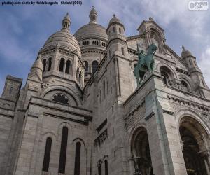 puzzel Basilique du Sacré-Cœur, Parijs