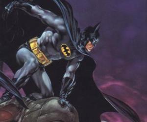 puzzel Batman regelen van de stad van Gotham City