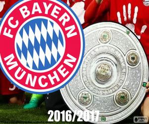 puzzel Bayern Múnich, kampioen 2016-2017