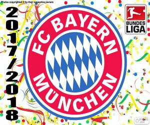 puzzel Bayern München, Bundesliga 2017-2018