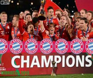 puzzel Bayern München, Kampioen Wereldkampioenschap voetbal voor clubs 2013