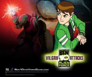 puzzel Ben 10 Alien Force Vilgax Attacks