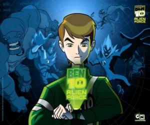 puzzel Ben 10 en aliens