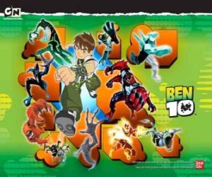 puzzel Ben 10 persoonlijkheden