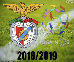 puzzel Benfica, kampioen 2018-2019