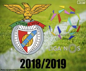 puzzel Benfica, kampioen 2018-2019