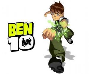 puzzel Benjamin Tennyson en de Omnitrix is veranderd zijn leven om Ben 10
