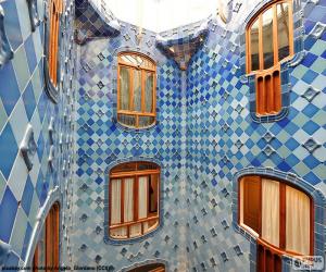 puzzel Binnenplaatsen, Casa Batlló