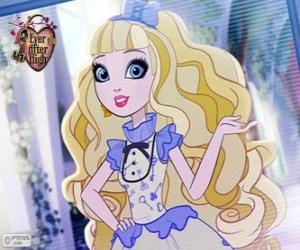 puzzel Blondie Lockes, een jong meisje van Royal in Ever After High