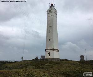 puzzel Blåvand vuurtoren, Denemarken