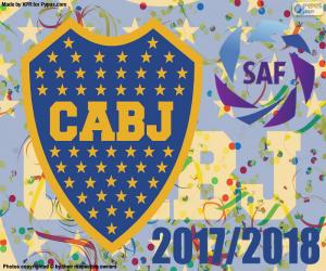 puzzel Boca Juniors, Superliga 2017-2018