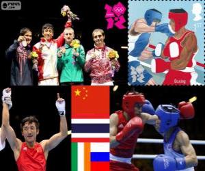 puzzel Boksen mannen - 49kg Londen 2012