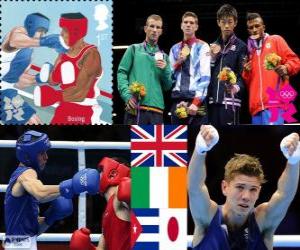 puzzel Boksen mannen bantamgewicht - 56 kg Londen 2012