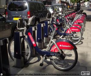 puzzel Boris Bikes, Londen