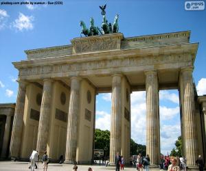 puzzel Brandenburger Tor, Duitsland