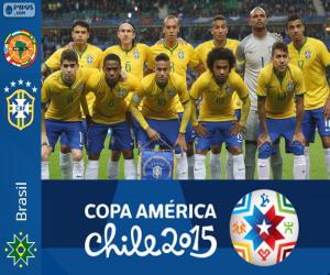 puzzel Brazilië Copa America 2015