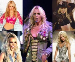 puzzel Britney Spears van de popprinses