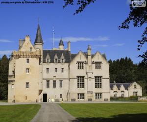 puzzel Brodie Castle in Schotland