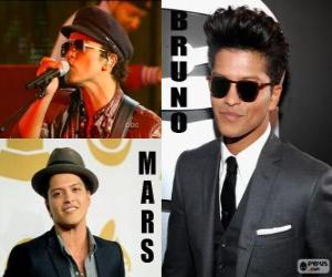 puzzel Bruno Mars is een zanger, songwriter en muziekproducent Amerikaanse