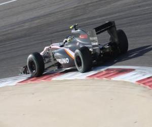 puzzel Bruno Senna - HST - Bahrain 2010