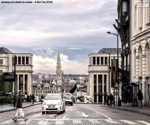 puzzel Brussel, België