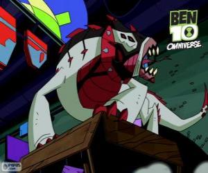 puzzel Buglizard is de Nemetrix Aliens, Ben 10 Omniversum