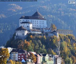 puzzel Burcht van Kufstein, Oostenrijk