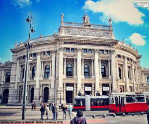 puzzel Burgtheater, Oostenrijk