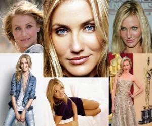 puzzel Cameron Diaz is een Amerikaans actrice en voormalig model. Het is vier keer genomineerd voor een Golden Globe Award