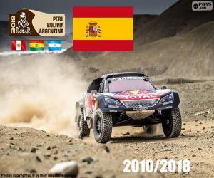 puzzel Carlos Sainz Dakar 2018