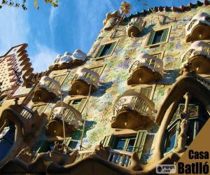 puzzel Casa Batlló, Barcelona