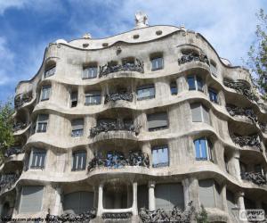 puzzel Casa Milà, Barcelona