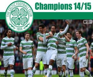 puzzel Celtic FC kampioen 2014-2015
