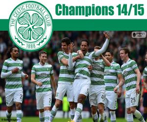 puzzel Celtic FC kampioen 2014-2015