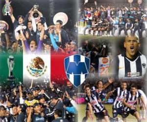 puzzel CF Monterrey Torneo Apertura 2010 Kampioen