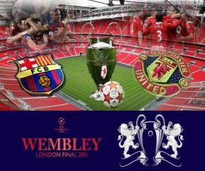puzzel Champions League Final 2010-11, FC Barcelona vs Manchester United