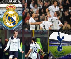 puzzel Champions League - UEFA Champions League Kwartfinale 2010-11, Real Madrid CF - Tottenham Hotspur FC