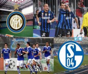puzzel Champions League - UEFA Champions League Kwartfinale 2010-11, FC Internazionale Milano - FC Schalke 04