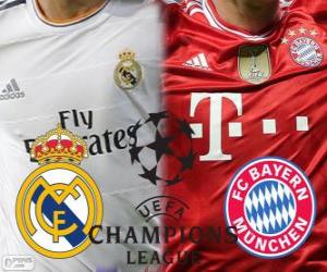 puzzel Champions League - UEFA Champions League halve finale 2013-14, Real Madrid - Bayern