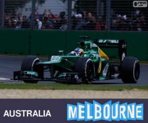 puzzel Charles Pic - Caterham - Melbourne 2013