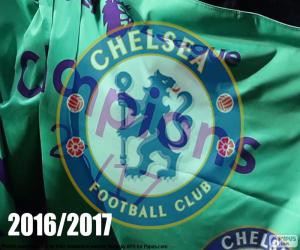 puzzel Chelsea FC kampioen 2016-2017